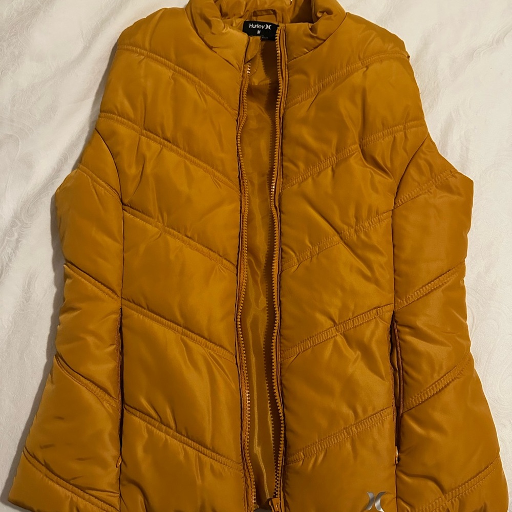 Hurley X Golden Puffer Vest